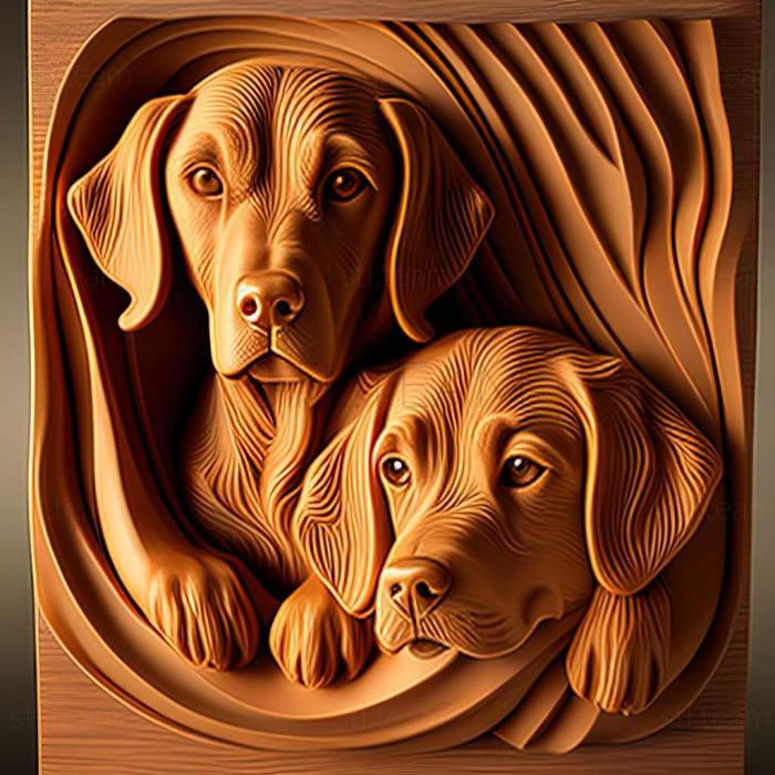 3D model dogs (STL)